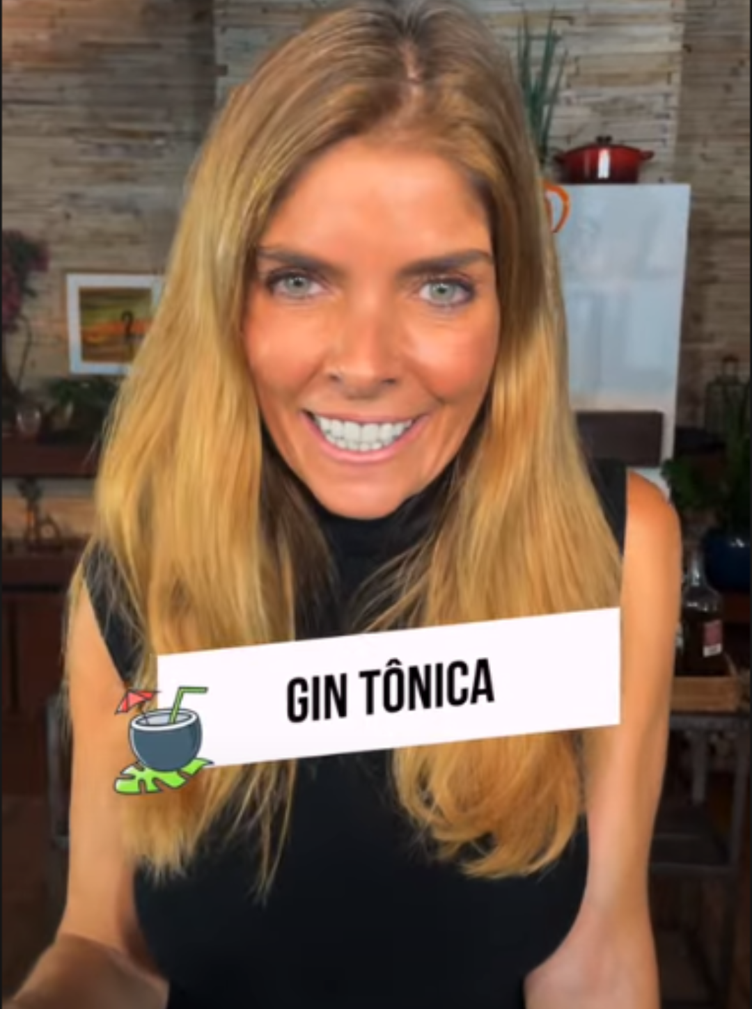 Drink Gin tônica