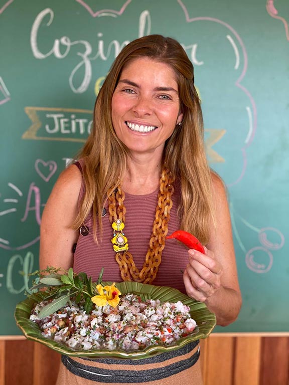 Ceviche de peixe 