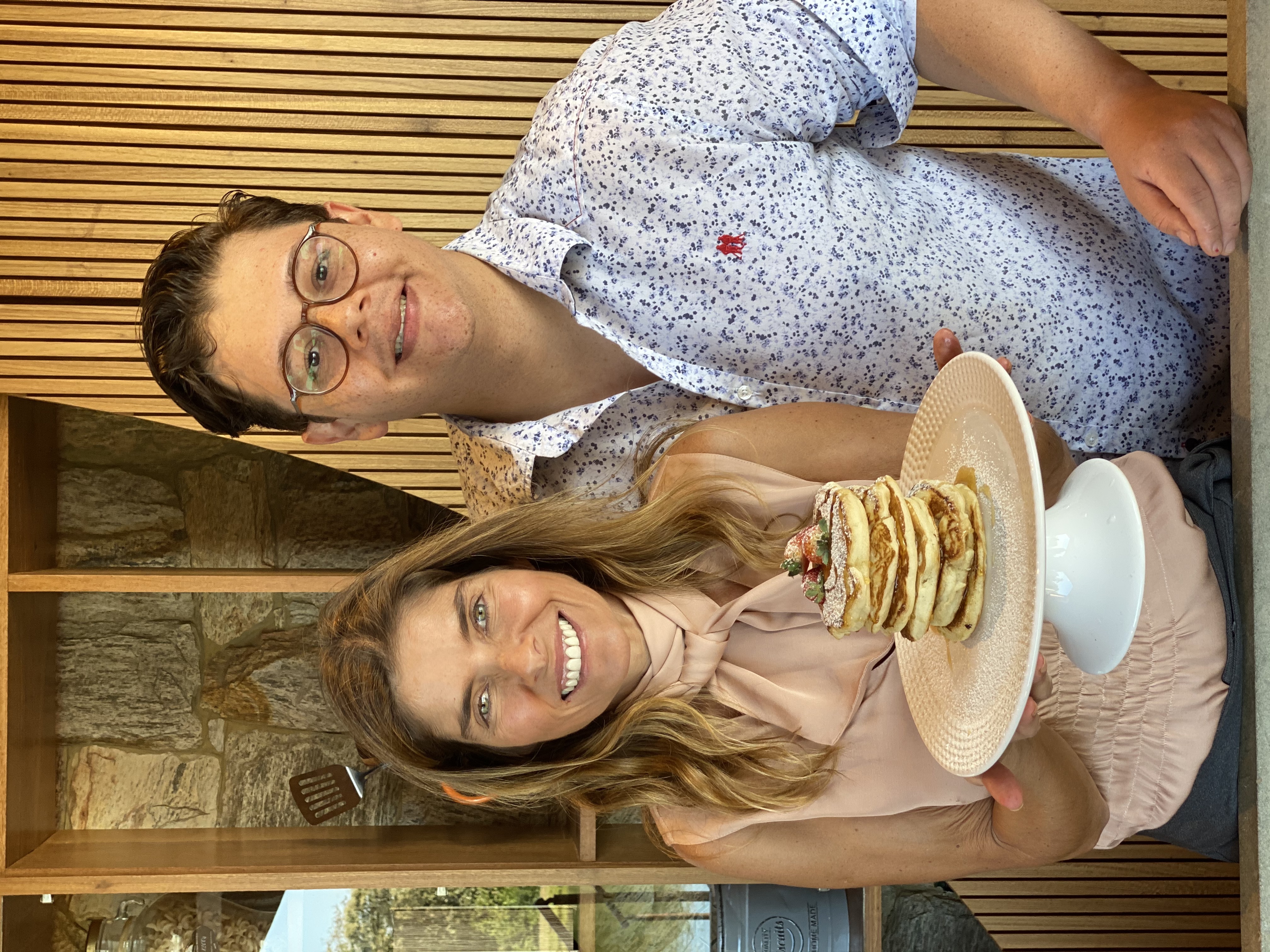 Panquecas Com Frutas Vermelhas