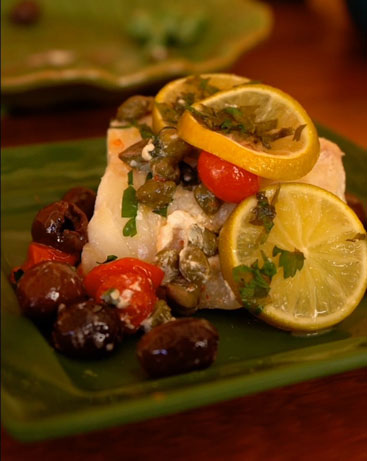 Filé de Peixe no Papelote 