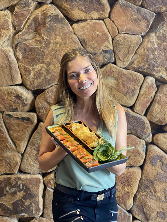 Salmão Gravlax