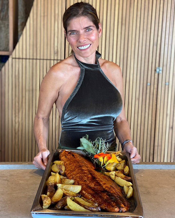 Salmão ao Molho Teriyaki 
